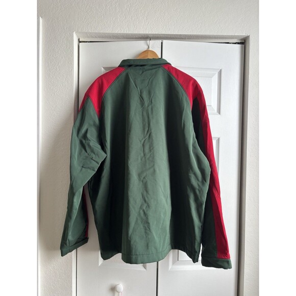 NHL Minnesota Wild Men's Rain Jacket XXL Graphic Hooded Windbreaker Hockey Fan - Picture 2 of 7